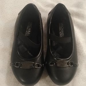 Black Michael Kors toddler shoes
